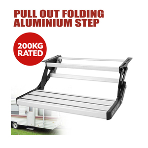 Marchepieds de sécurité pour camping-car Homeon Wheels 2022, hauteur réglable, plateforme pliable, marchepied/tabouret - Product Image 2