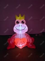 Décoration de mariage populaire Grenouille rose Prince Confession Valentines Party Décoration extérieure