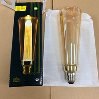 Ampoule LED en forme de flacon de parfum, filament, 3W, AC85-265V, 1800-2200K, 200lm, lumière décorative vintage