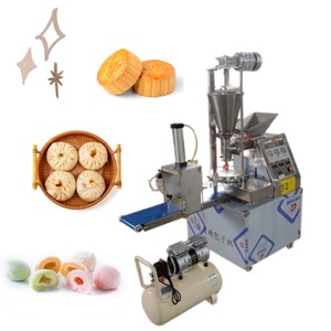 Máquina Automática para Hacer Panecillos Triangulares y <span class=keywords><strong>Momu</strong></span> con Motor, Acero Inoxidable de Grado Alimenticio, Capacidad de 500-3000 Piezas/Hora - Product Image 4