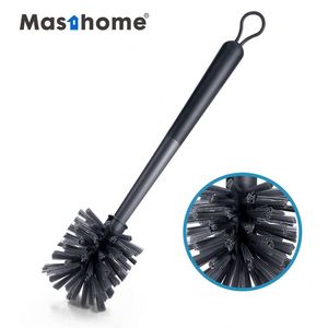 High-Class Grey Style Tpr Dustpan and Brush Set Dishwashing Bottle Cup Kitchen Pot Dish Floor <b>Scrub</b> Cleaning Brush - Product Image 5