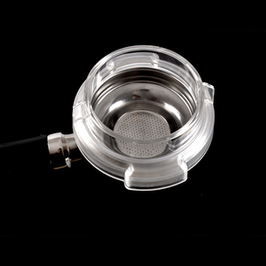 Coffee <strong>Dosing</strong> Funnel Transparent 51mm /58mm <strong>Dosing</strong> Ring with Magnets for Barista Express Portafilter - Product Image 2