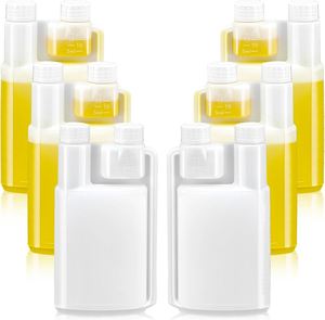 20ml <b>50ml</b> 65ml HDPE Brown Orange Cylinder Reagent <b>Bottles</b> with Screw Cap for Mindray BS800 Analyzers Medicine Use Screen Printed - Product Image 1