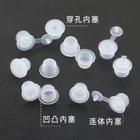 Grosir botol tabung tarik kaca transparan Mini 1ml 2ml 3ml tabung uji isi ulang untuk krim dan Diffuser Perawatan Kulit