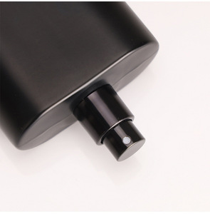 Bype על ידי בושם חם מכירה זכוכית בקבוקי בושם 30 מ "ל 50 מ" ל 100 מ "ל שחור שטוח עגול - Product Image 3