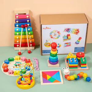 Dropshipping Products Shopify Ebay Sourcing Agent Montessori 3D Wooden <b>Board</b> <b>Puzzle</b> Kids Educational Activity Early - Product Image 1