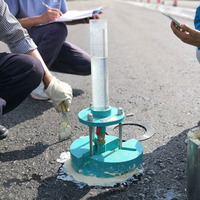 Testeur de perméabilité des revêtements routiers en asphalte HDSS-2019, échelle claire, utilisation facile, durable, résistant à l'usure, appareil de test de filtration