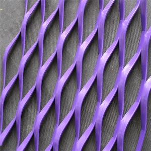 Revêtement mural en aluminium, <span class=keywords><strong>métal</strong></span> expansé galvanisé/acier inoxydable, forme diamant, <span class=keywords><strong>métal</strong></span> expansé surélevé pour passerelle - Product Image 1