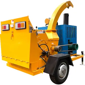 Diesel engine multifunction wood chipper mulch machine shredder 3 point tree branch wood chipper/shredder for sale