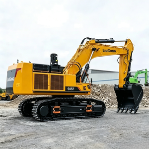 Excavatrice sur chenilles Liugong 985F de grande taille pour l'exploitation minière, compatible Smart Fleet, avec fonction de surveillance à distance et godet de roche robuste - Product Image 6