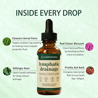 Extrait liquide lymphatique naturel à base de plantes de qualité supérieure pour complément nutritionnel quotidien