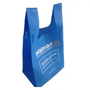 Wholesale Nice Quality Special Price Non Woven Tnt Market Bags Store Supermarket Custom Size Grocery Shopping Bag With Bottom