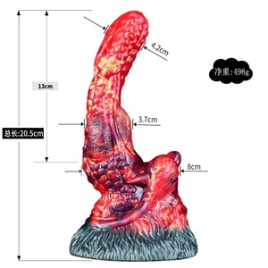 Faak New Ideas <b>Dildos</b> Weird Dragon <b>Dildo</b> Silicon Colorful Sex Toy for Female - Product Image 6