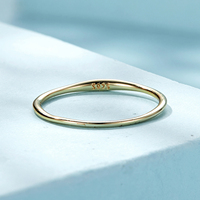 Vente en gros 100% Bague coeur simple en argent sterling 925 Bijoux fins Cadeau de mariage pour femmes Taille de fête 5-10 Marque SCR468