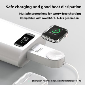 Cargador Inalámbrico de Carga Dual Compatible con Relojes IWatch de 1ª a 9ª Generación SE Ultra, Carga Magnética Rápida, Modelo A7 - Product Image 2