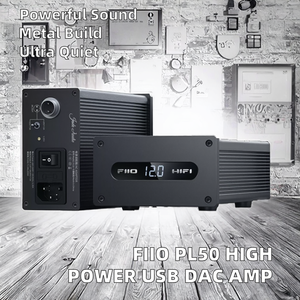 Amplificateur DAC USB haute puissance FiiO PL50 JadeAudio LPS, sortie 12V 15V, lecteur de musique à faible bruit, alimentation linéaire métallique, privé - Product Image 2