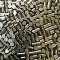 Granulés de zirconium de marque MSGP à forte demande, pureté de 99,95 %, taille 2,4x3mm/3x3mm/6x6mm, microstructure/uniformité de couleur/médical/oxyde