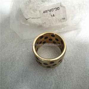 Roulements linéaires en <span class=keywords><strong>laiton</strong></span> usiné CNC 25x32x25 bagues en bronze graphite 25x32x25 - Product Image 5