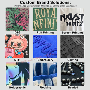 Camiseta de manga corta informal Unisex para hombre, Camiseta con estampado de patrón sólido, camiseta cultural de publicidad de algodón liso con logotipo personalizado - Product Image 6