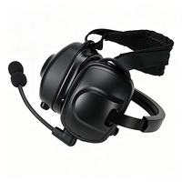 PMLN6854 Headset Tugas Berat 24dB Cocok untuk Radio Motorola BPR40, BPR 50dx, CP100d, CP185, CP200, CP200d, R2, CT150, CT250.