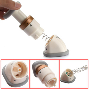 Masajeador facial y de cuello con batería y control mecánico para adelgazar el mentón y reducir la papada - Product Image 4