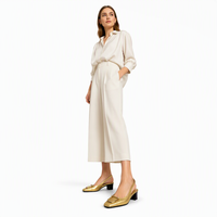 Sandales à talons en cuir véritable doré pour femmes 2026 – Chaussures de luxe de créateur pour dames