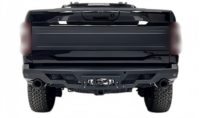 Pare-chocs arrière, barre de protection arrière tout-terrain, peut être équipée d'un treuil, barre de protection arrière adaptée à la Ford Raptor F150 2022-2024