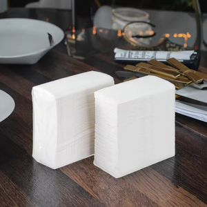 33*33cm Soft White 2 Ply Dinner Napkins in Bag 100% Virgin Wood Pulp for Party Restaurant Hotel <b>Wedding</b> - Product Image 5
