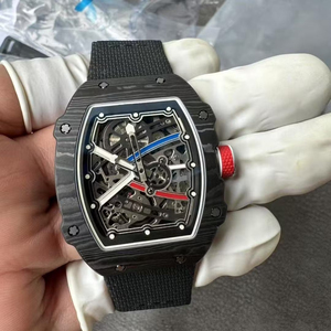 Mechanical <b>Watches</b> Mens <b>Watch</b> RM 67-02 Carbon Material Ultra Thin Fashion Style Luxury Automatic <b>Watch</b> for Men High Quality - Product Image 6