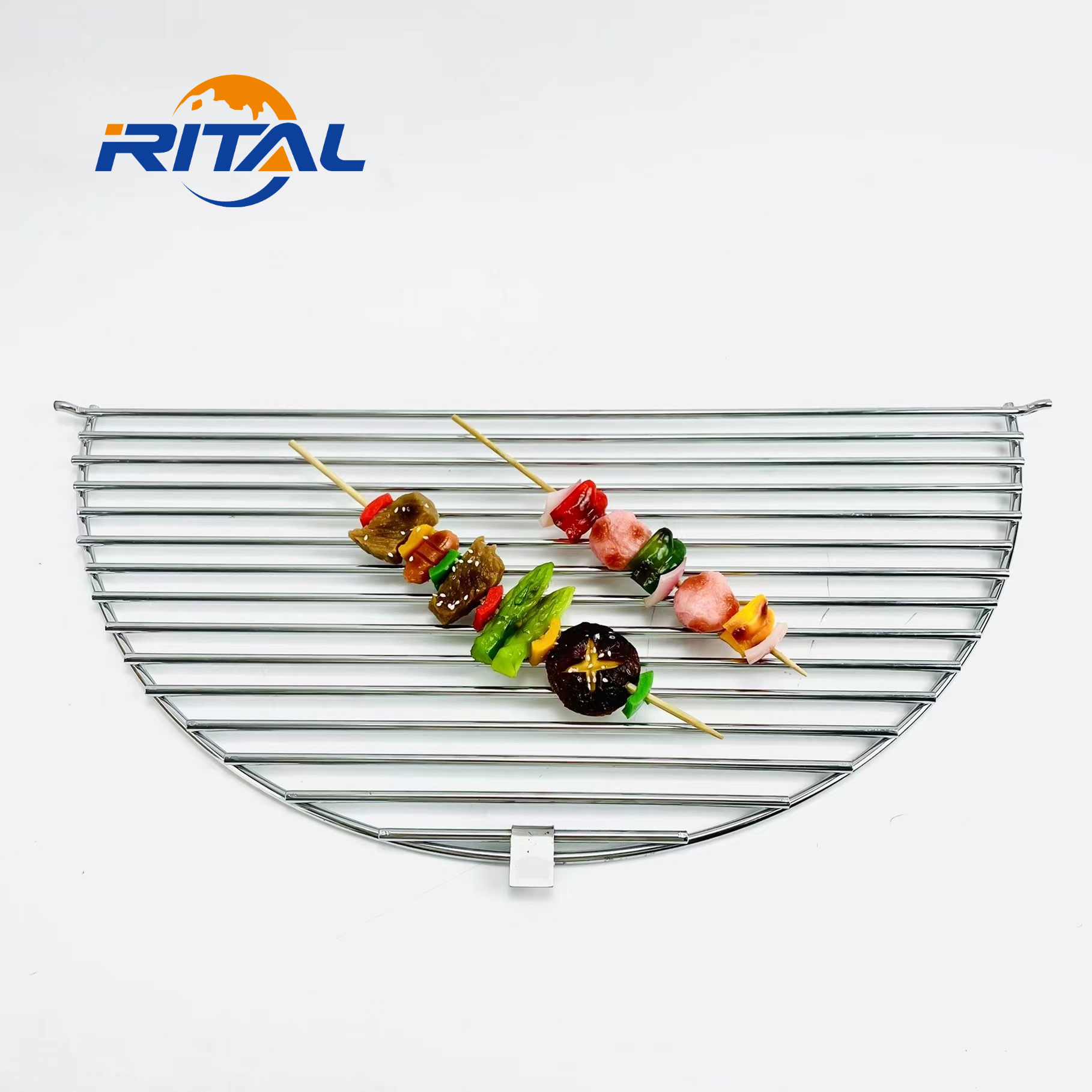 High-Temperature Resistant Stainless Steel 304 BBQ Grid Wire Mesh Net for Charcoal Grill Dishwasher Safe