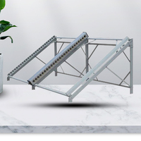 Système de montage de panneaux solaires en acier de haute qualité Installation facile avec fonction d'installation facile Modules PV encadrés Élégant