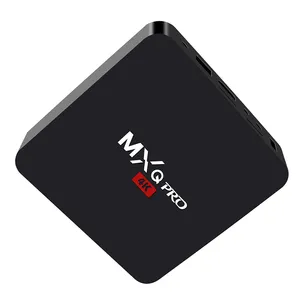 高品质安卓7.1智能电视盒4k高清3D 2.4G WiFi RK3229四核媒体播放器安卓电视盒mxq pro 4K