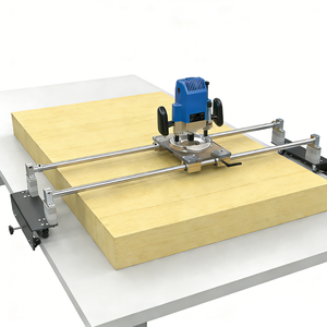 Kit de glissière de défonceuse réglable en hauteur DIY Studio avec axe Z préréglé pour une manipulation facile des plaques de 48 pouces - Product Image 1