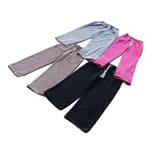 Pantalones Deportivos Casuales para Hombre, 400g, 100% Algodón, Corte Recto, Antiarrugas, Ecológicos, Ligeros, Cintura Media, Estilo Y2K, 2026 - Product Image 1
