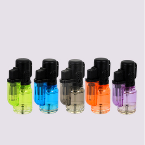 Ngọn Đuốc máy bay phản lực ngọn lửa thuốc lá đơn hoặc đôi ngọn lửa xì gà OQ-604 nhẹ hơn - Product Image 5