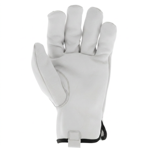 Gants de conducteur en cuir de vache véritable, gants de travail de sécurité en cuir de vachette de qualité supérieure, robustes pour la construction, l'industrie, l'entrepôt, la ferme, le ranch - Product Image 1