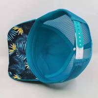 Casquette de baseball personnalisée avec logo, bleu sarcelle, brodée, réglable, unisexe, en coton sergé et maille, style Y2K, pour sports de plein air, vente en gros, OEM
