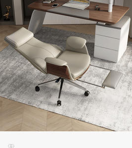 Moderner Ergonomischer Bürostuhl Bequemer Präsidentensessel aus Leder mit Zeitgenössischem Design Verstellbare Büromöbel - Product Image 2