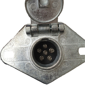 Conector Metálico de 6 Pines para Remolque Us1601, Adaptador de Señal de Luz Trasera para RV - Product Image 2