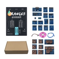 Programmateur ECU Orange5 V1.38 Nouvelle Version 138 Ensemble Complet d'Adaptateurs Compatible 12-24V Noir & Bleu Outils de Diagnostic Automobile