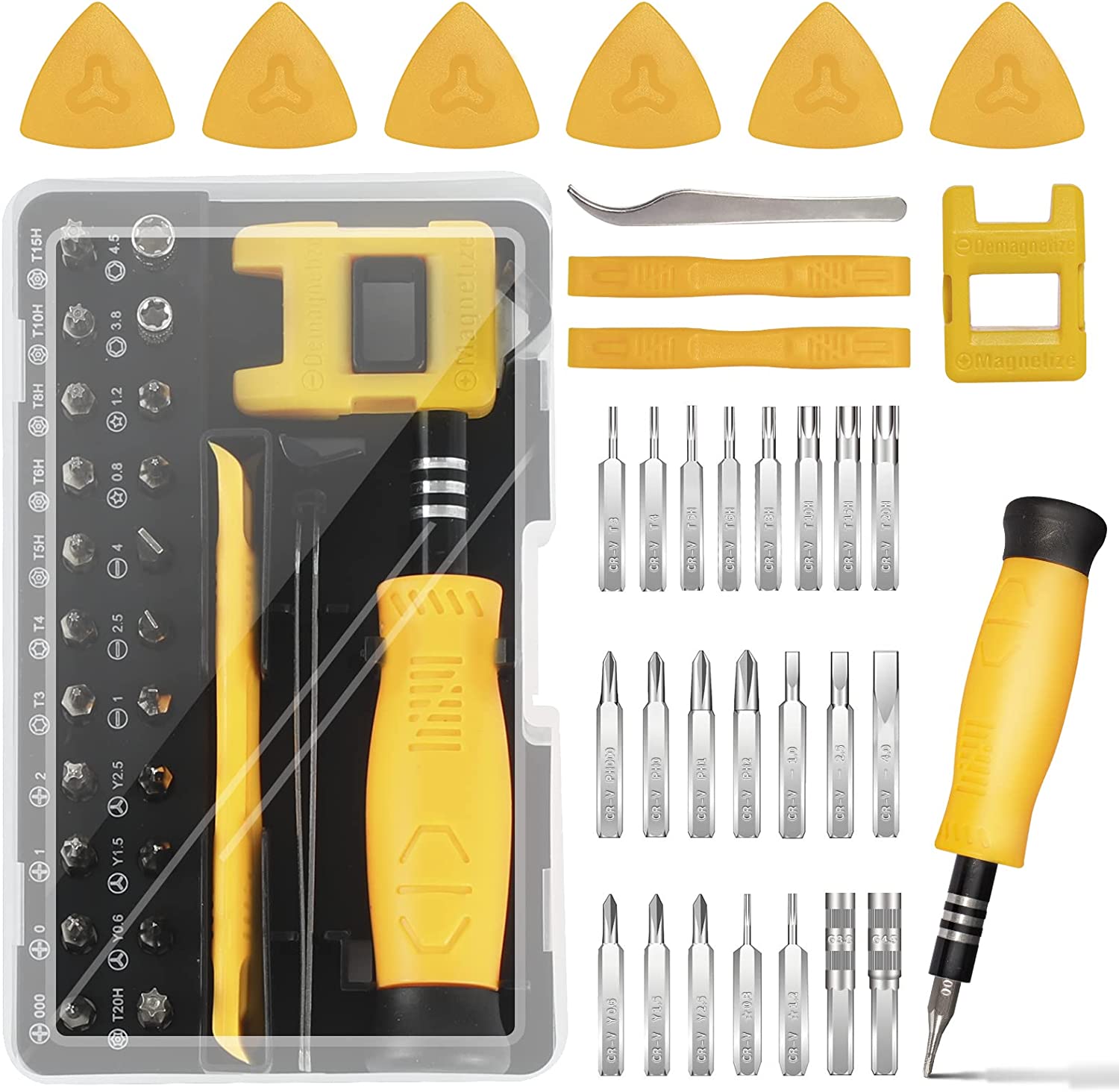 Kit Tournevis Précision 152 En 1 – TeknoSar Pour Réparation Téléphone, Étui Inclus