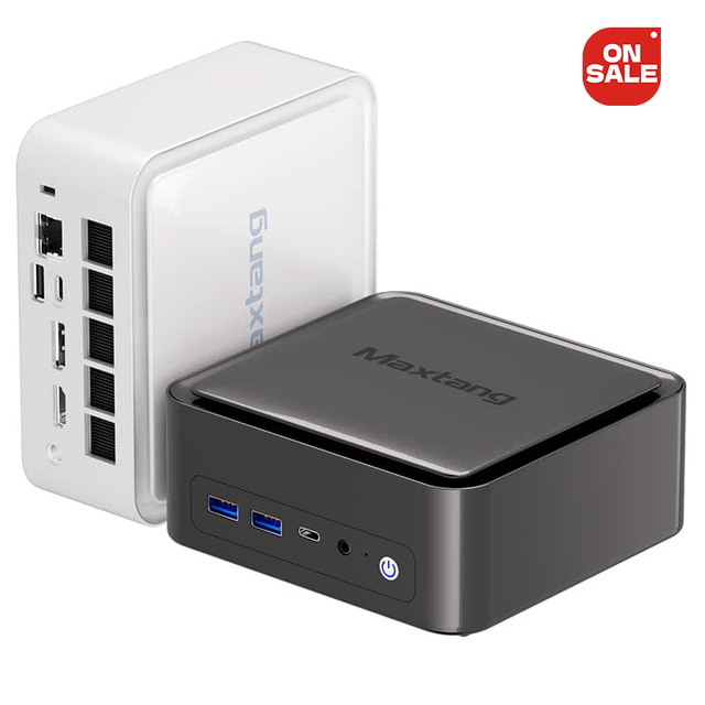 Maxtang RTS Mini Game Pc with Intel or AMD Processors DDR5 32GB 1TB SSD Triple Display WIFI6 Mini Pc Windows 11 Pro Compact Pcs