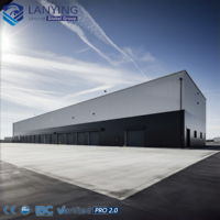 Structure en acier préfabriquée robuste pour entrepôt, charpente métallique, fournisseur de construction d'ateliers industriels