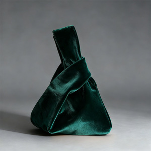 Tùy Chỉnh Kích Thước Biểu Tượng Màu Sắc Sang Trọng Túi Xách Phụ Nữ Thanh Lịch Ví Ví Mềm Nhung Vàng Túi Cho Buổi Tối weddingnight Đảng - Product Image 5