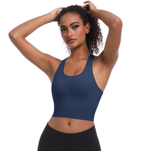 Soutien-gorge de compression OEM à dos croisé à séchage rapide, lot de yoga de gymnastique extensible dans 4 sens - Product Image 1