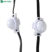 Lumières LED RGB pour la maison SHIJI Holiday Ws2811 Rgbic Ucs1903, lumières RGB extérieures de 30 mm, points lumineux LED RGB, lumières de Noël permanentes