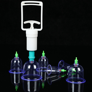 6 ventosas para masaje con ventosas al vacío, kit con bomba, masaje corporal anticelulítico - Product Image 4