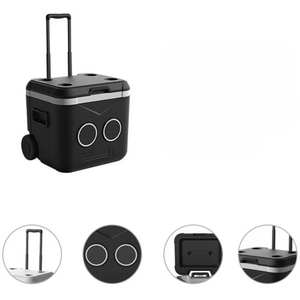 LIHENG Nevera Portátil Grande para Exteriores, para Picnic, Cerveza, Camping, con Altavoz, Puede Conectar el Teléfono Inteligente - Product Image 2