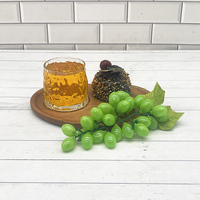 Verre à whisky et café torsadé gaufré 2026 – Design classique texturé irrégulier, transparent, sans BPA, isolé