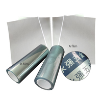 Rouleau de rouleau réutilisable personnalisé imprimante UV DTF 60cm x 100m AB PET étiquette d'emballage de tasse argent or transfert de chaleur B impression d'étiquettes de film